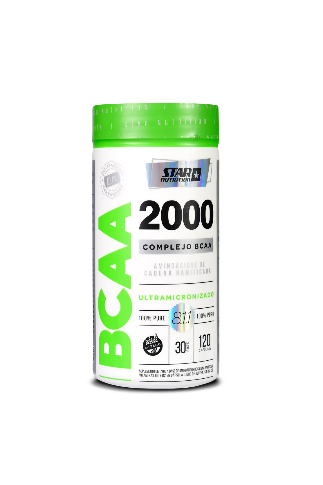 BCAA 2000 - 120 Cápsulas