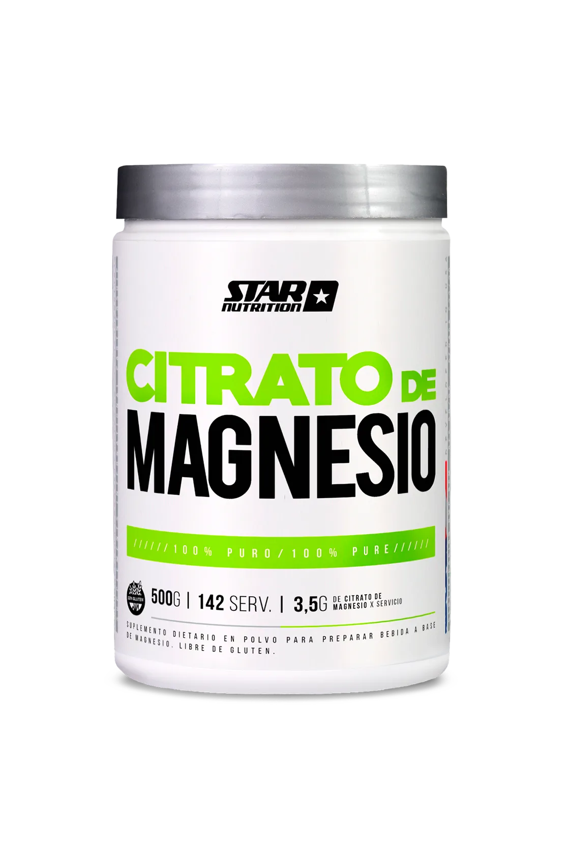 Citrato de Magnesio - Polvo 500 Gr