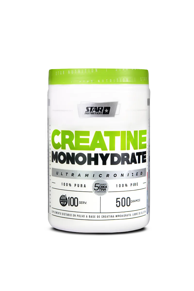 Creatina Monohidrato 500Gs En Pote
