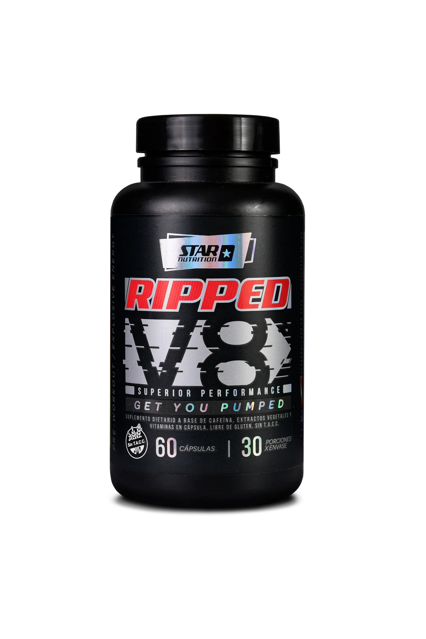 Ripped V8 Quemador - 60 Cápsulas